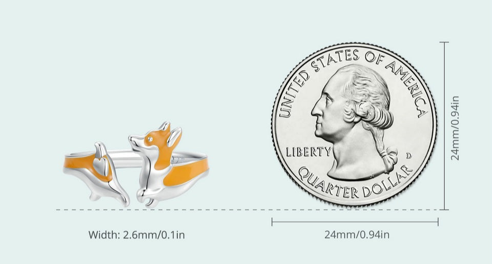 Realistic Corgi Jewelry