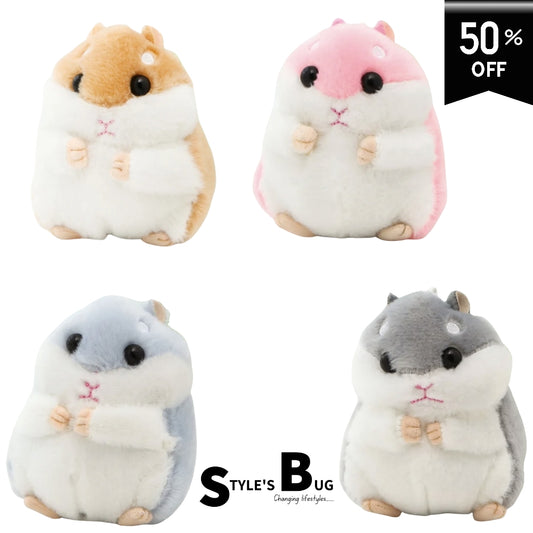 Plush Hamster Keychains
