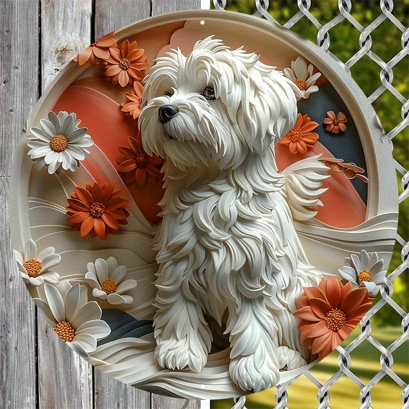 Realistic Havanese plaques