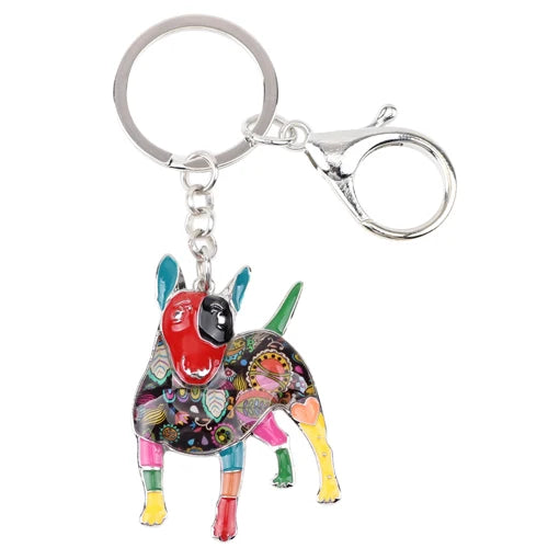 Bull Terrier Keychains Pack by SB