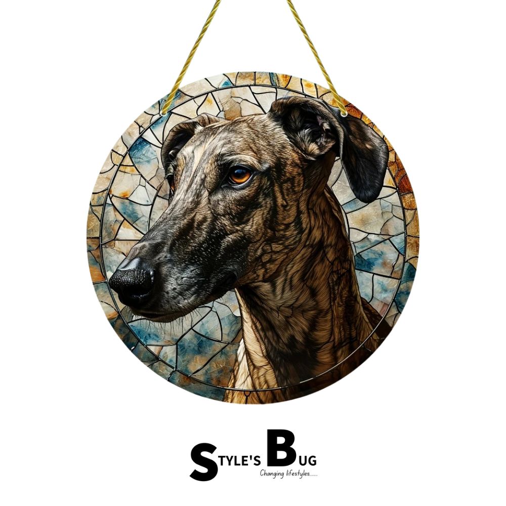 Artistic Hanging Dog Ornament