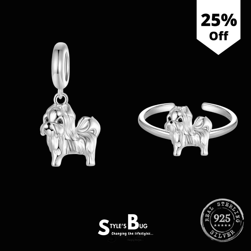 Shih Tzu "I love you forever" Jewelry