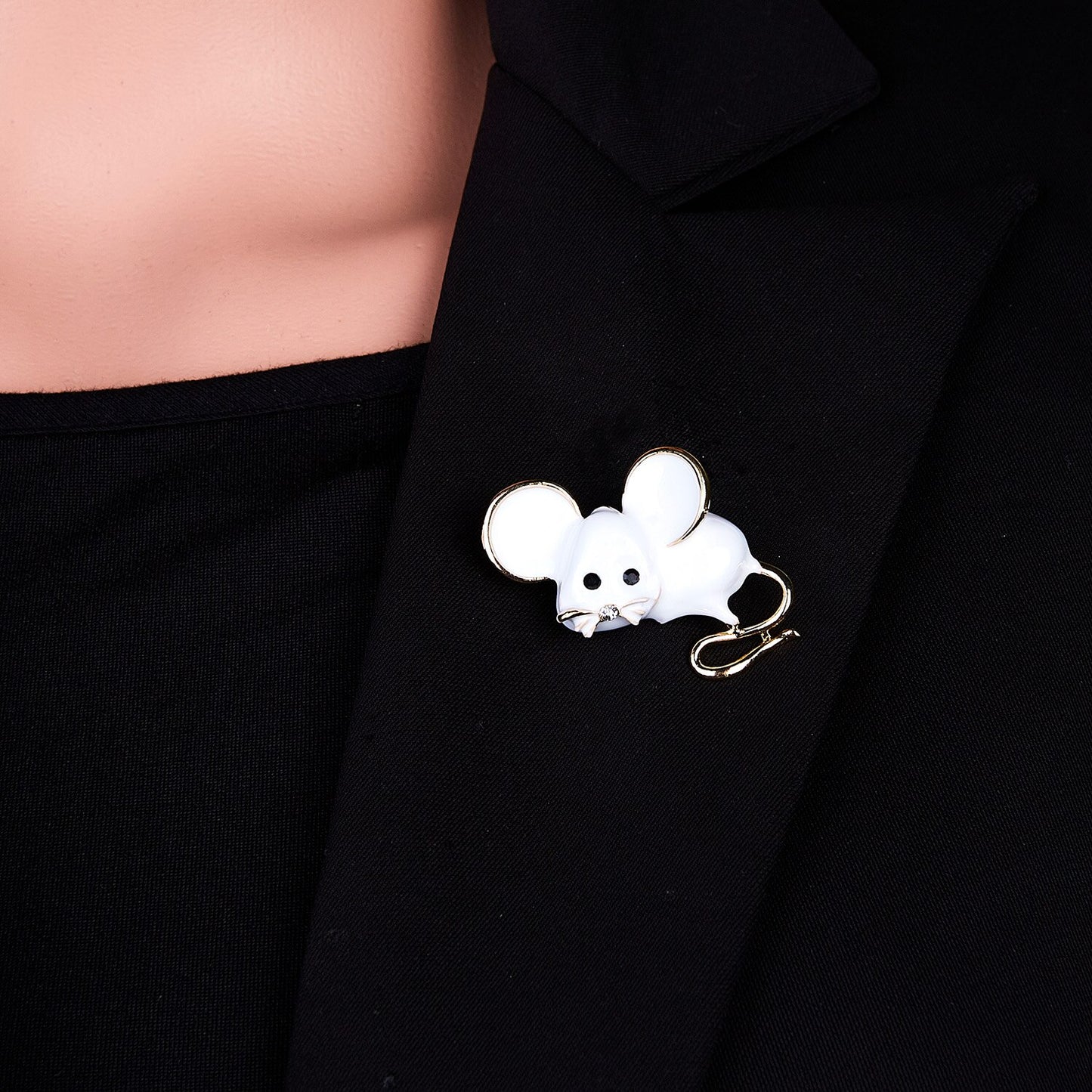 Big Eared Rat brooches