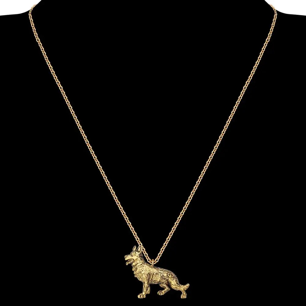 Standing German Shepherd Necklaces