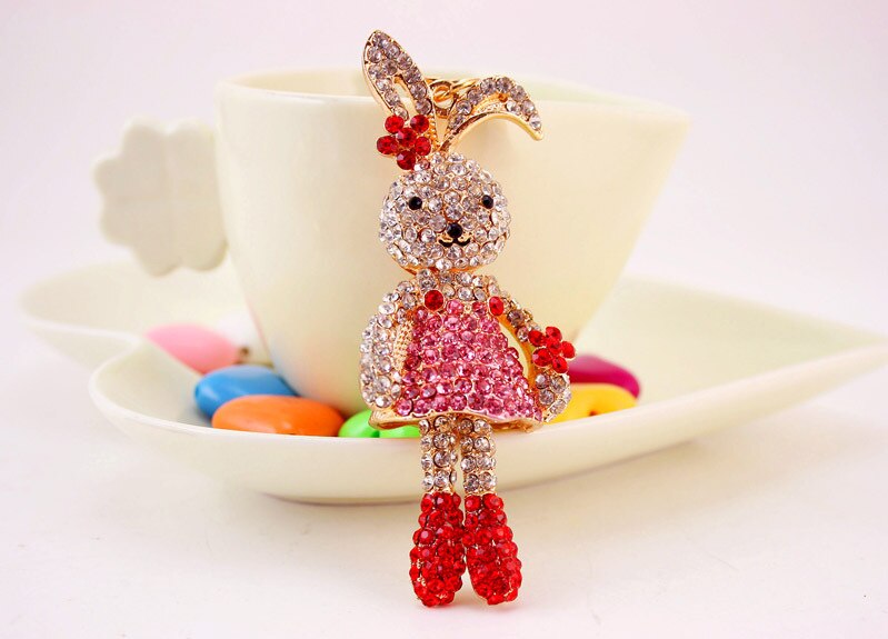Miss. Bunny Keychain