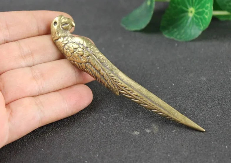 Realistic Vintage Parrot Ornaments by Style's Bug