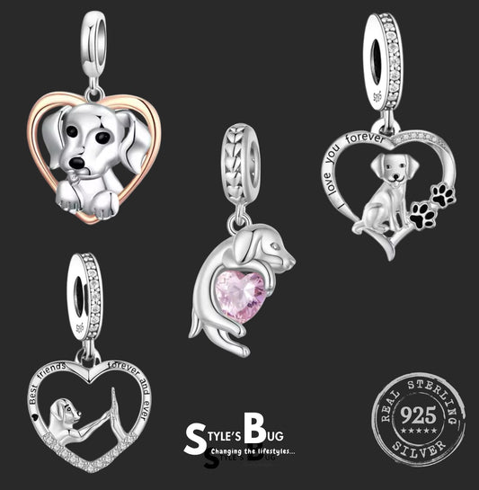 Vizsla "I love you forever" Pendants