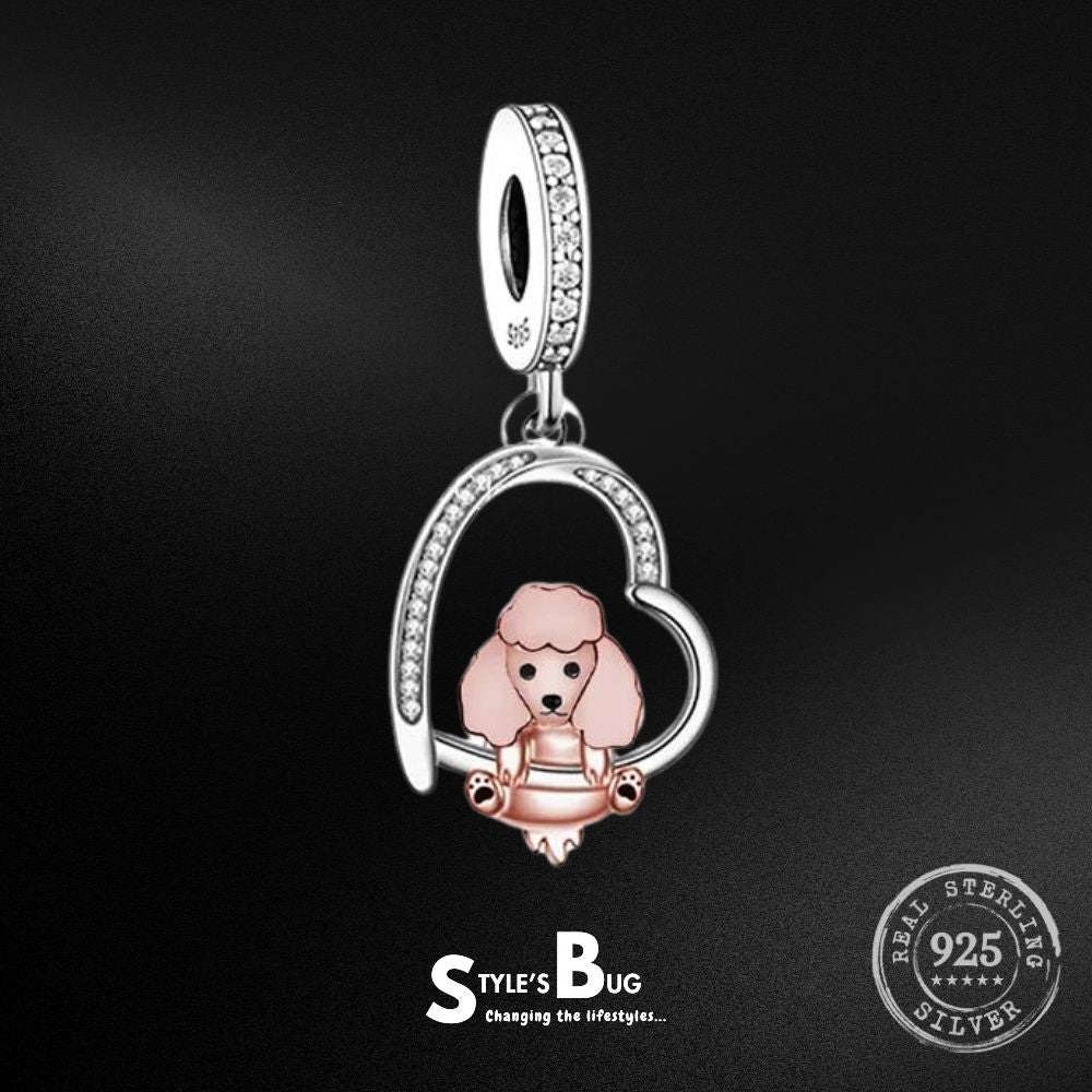 Realistic Cavapoo pendants