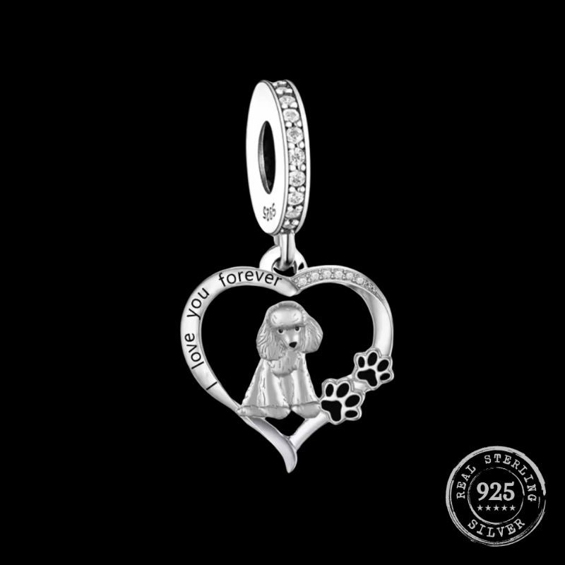 Realistic Cavapoo pendants