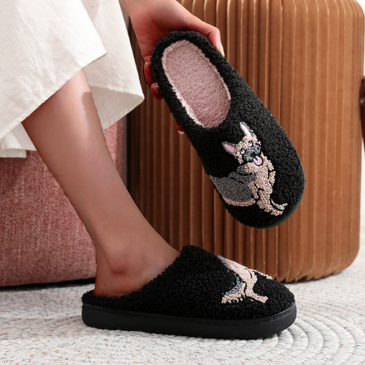 German Shepherd Slippers