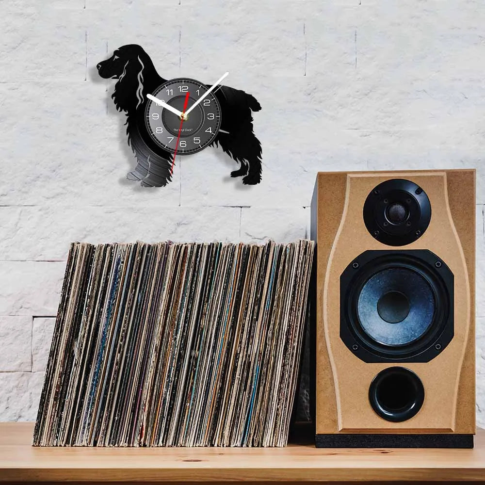 Realistic Dog Wall Clocks