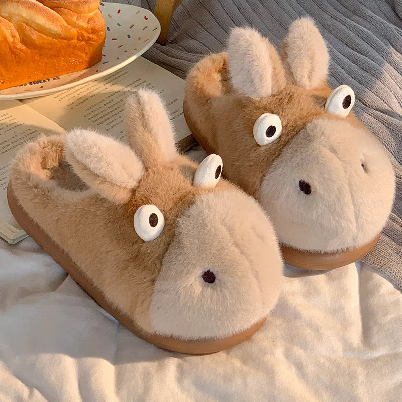 Cozy Donkey Slippers