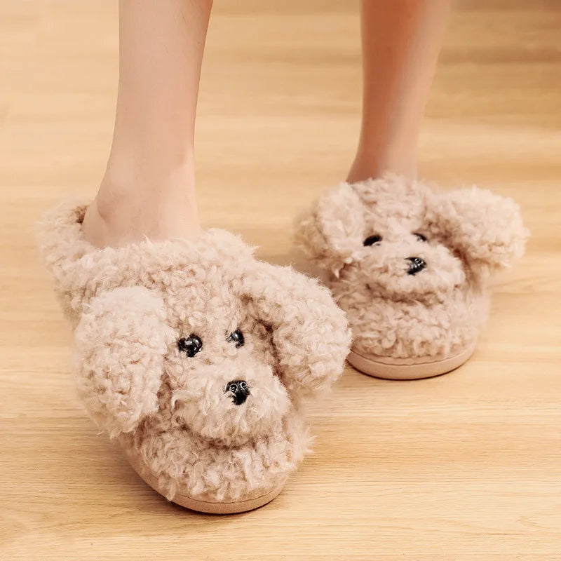 Comfy Indoor Cockapoo Slippers