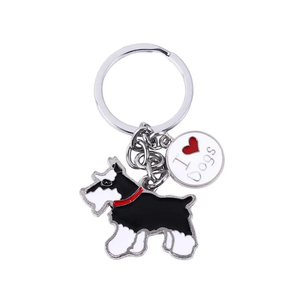 Mini Dog Keychains