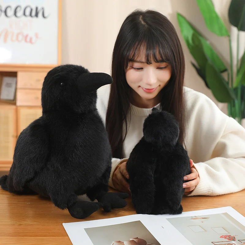 Cute Crow Plushie Family