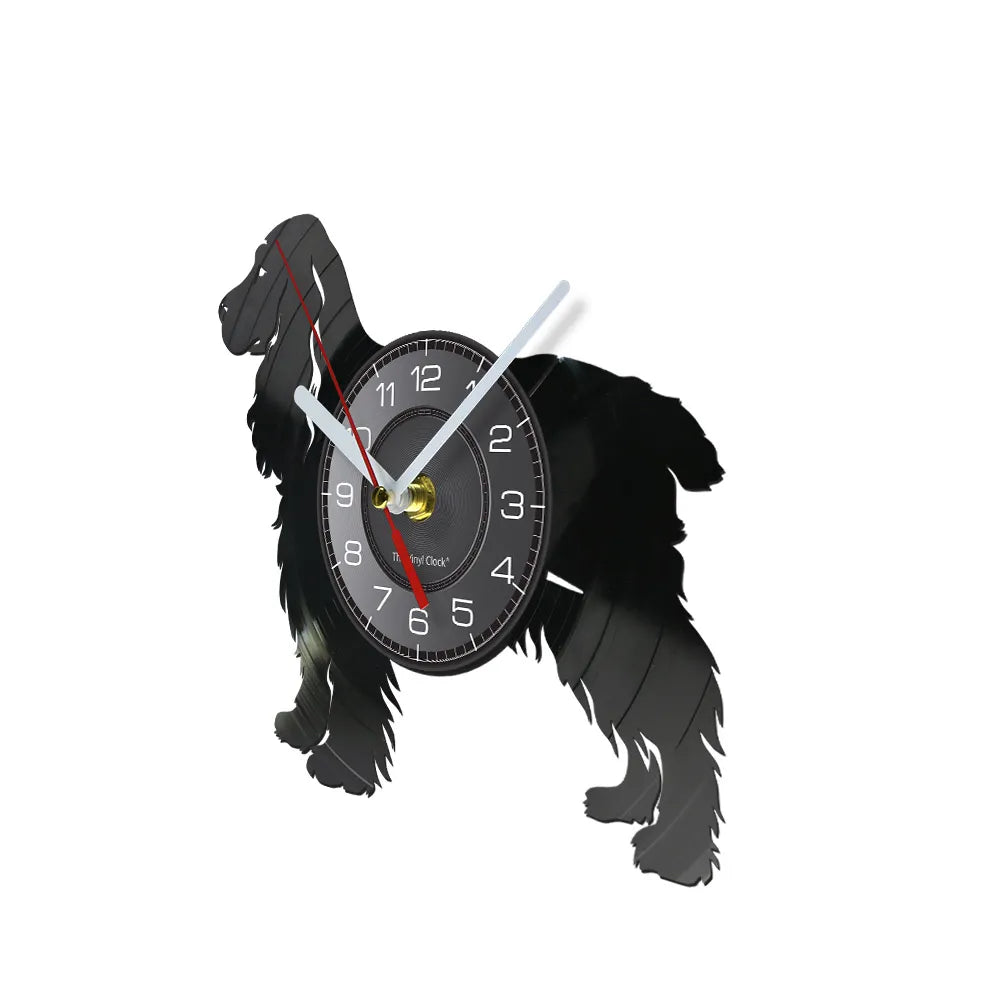 Realistic Dog Wall Clocks