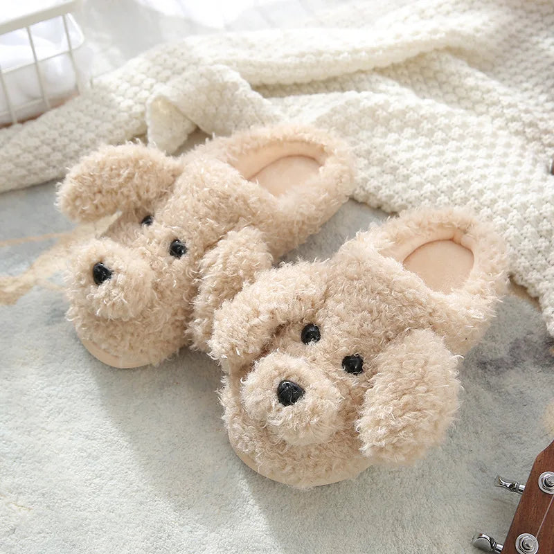 Comfy Indoor Cockapoo Slippers
