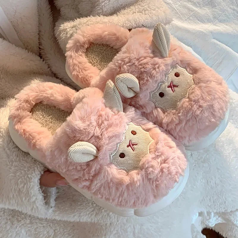 Fluffy Sheep Indoor Slippers