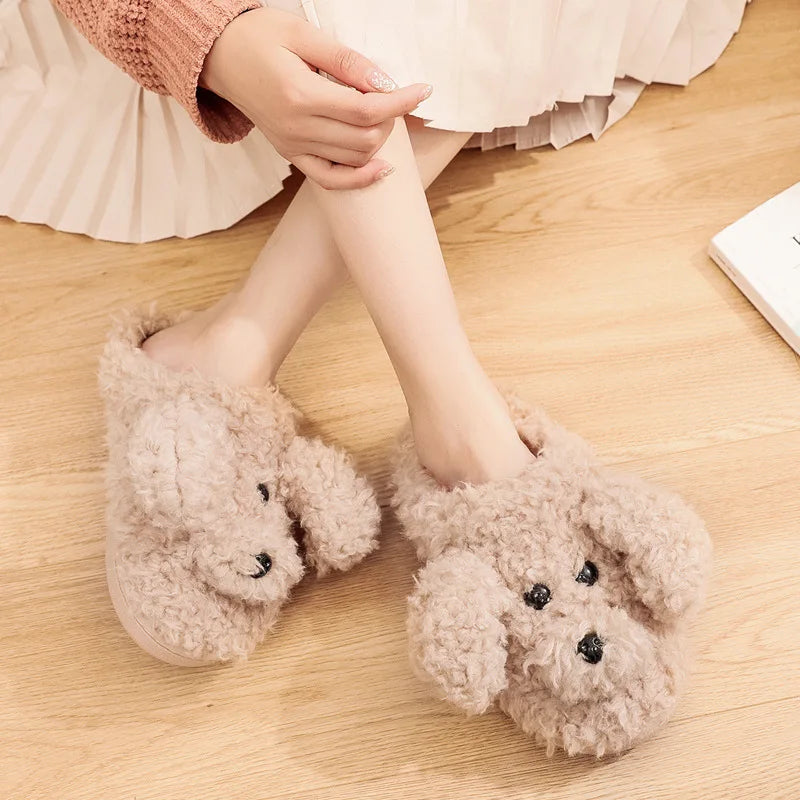 Comfy Indoor Cockapoo Slippers