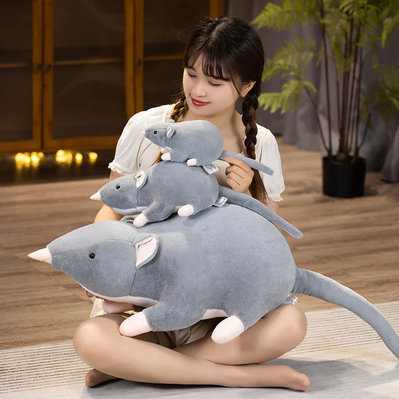 Super Soft Mouse Family - Lifelike Plushies