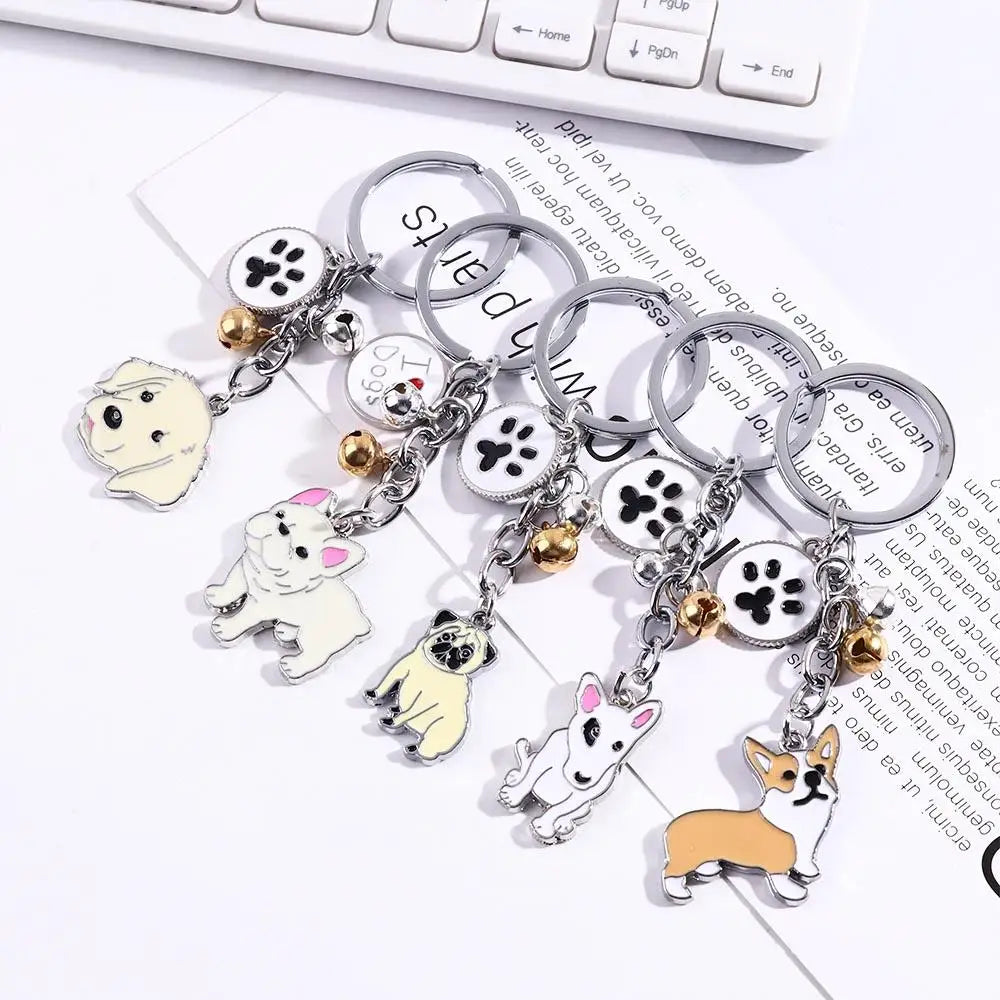 Mini Dog Keychains