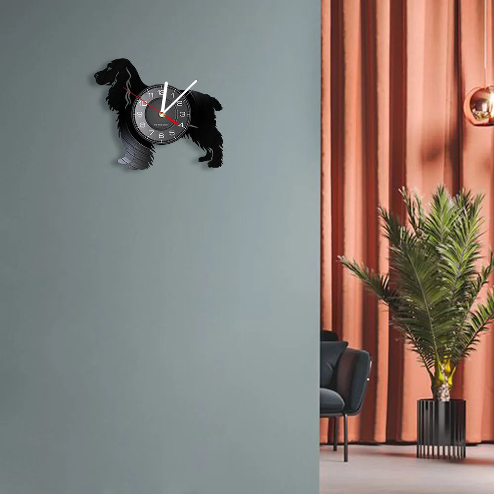 Realistic Dog Wall Clocks