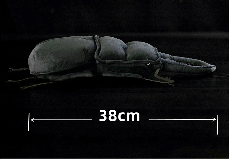 Realistic Chinese Stag Beetle Plushie