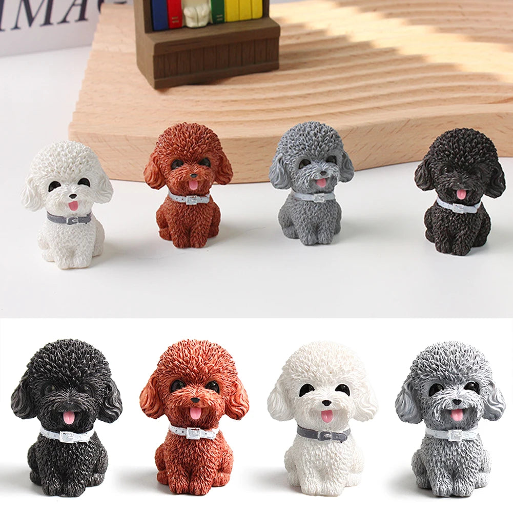 Poodle Puppy Ornaments
