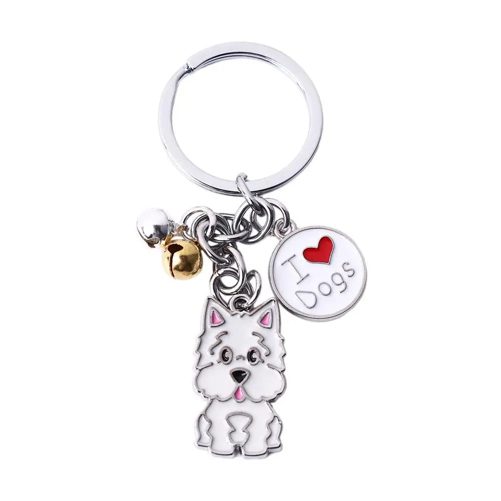 Mini Dog Keychains