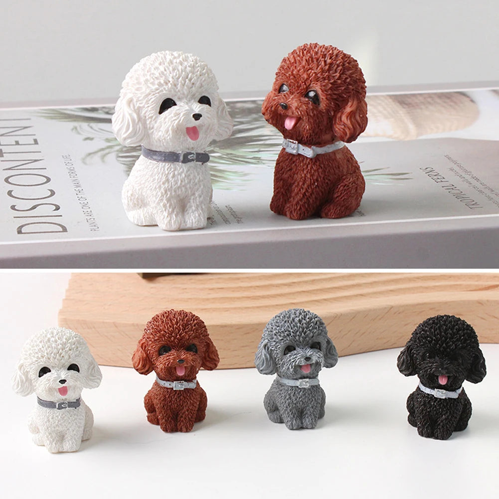 Poodle Puppy Ornaments