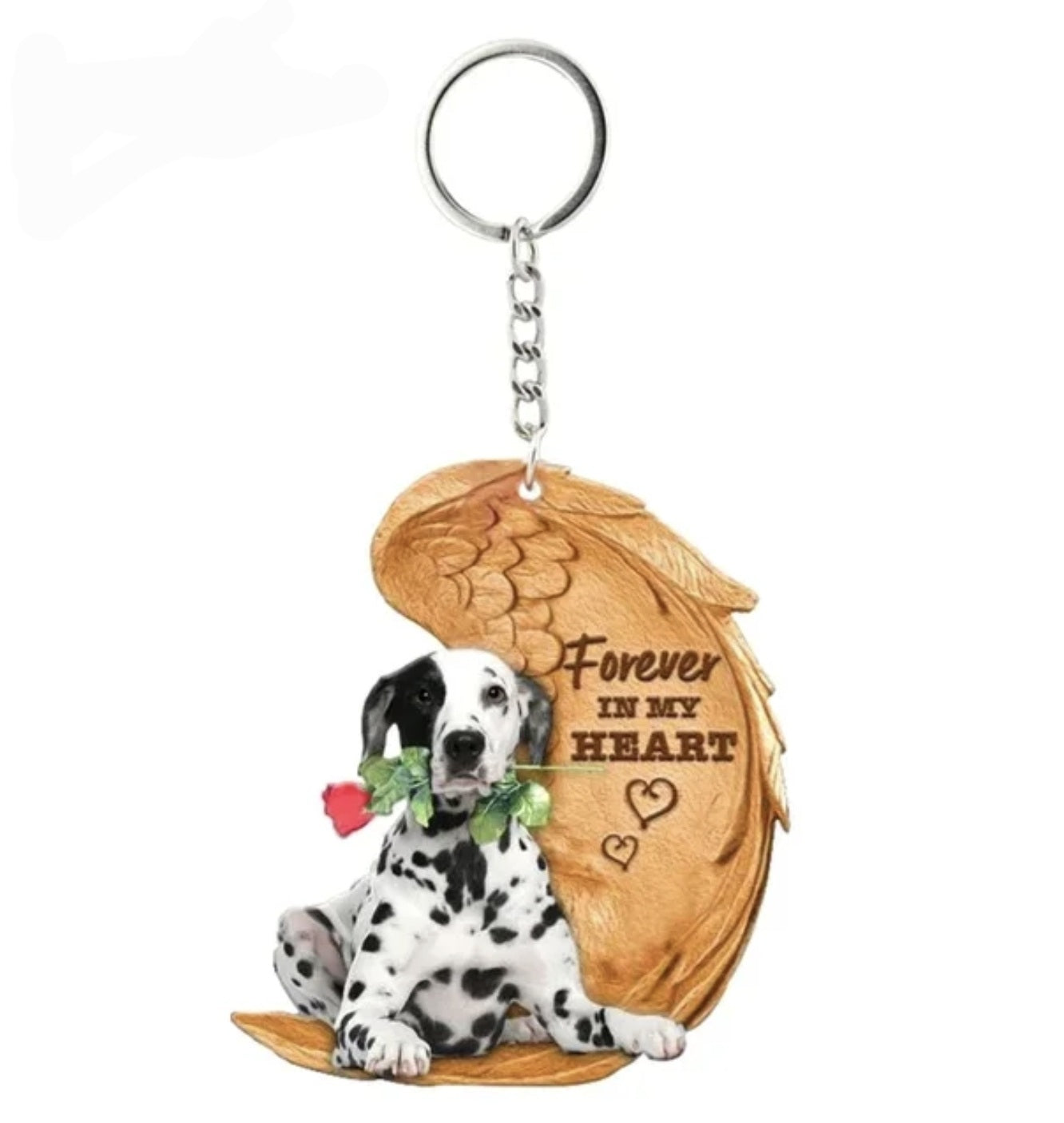 Dalmatian Keychains (2pcs pack)