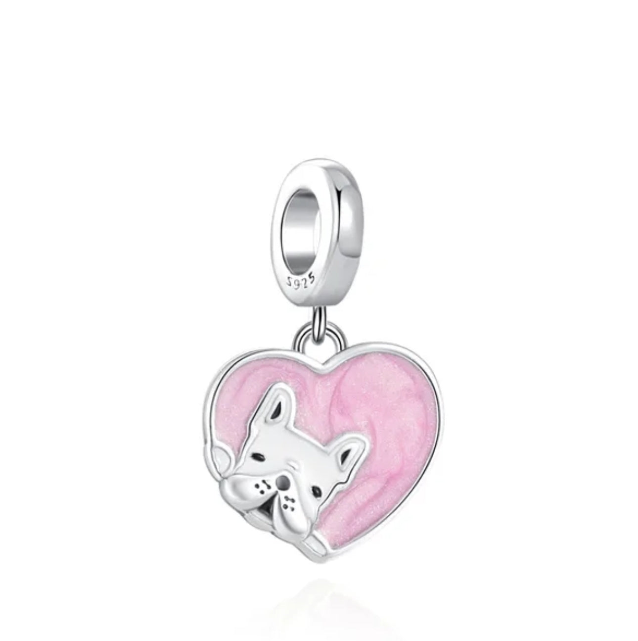 French Bulldog "I Love you Forever" pendants