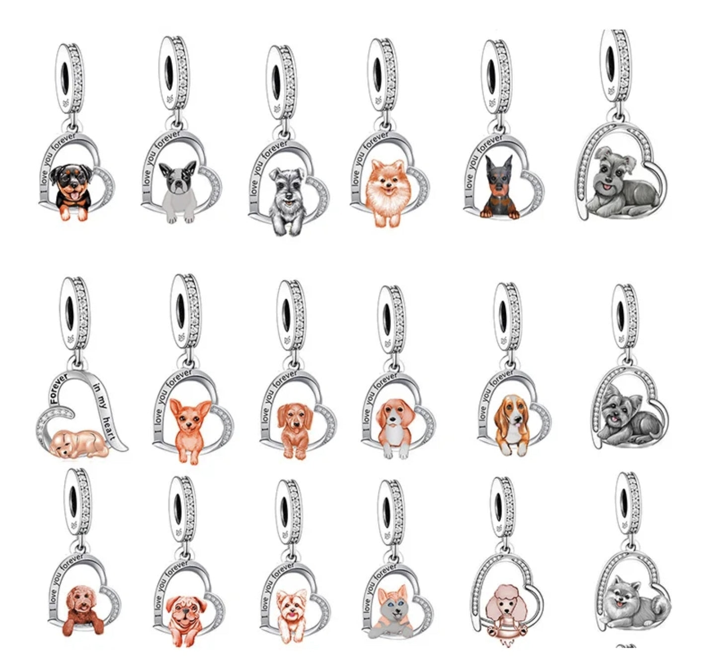 Labrador "I love you forever" Pendant