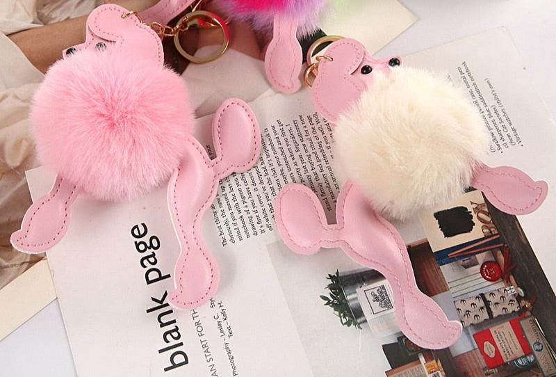Standard Poodle keychains by SB