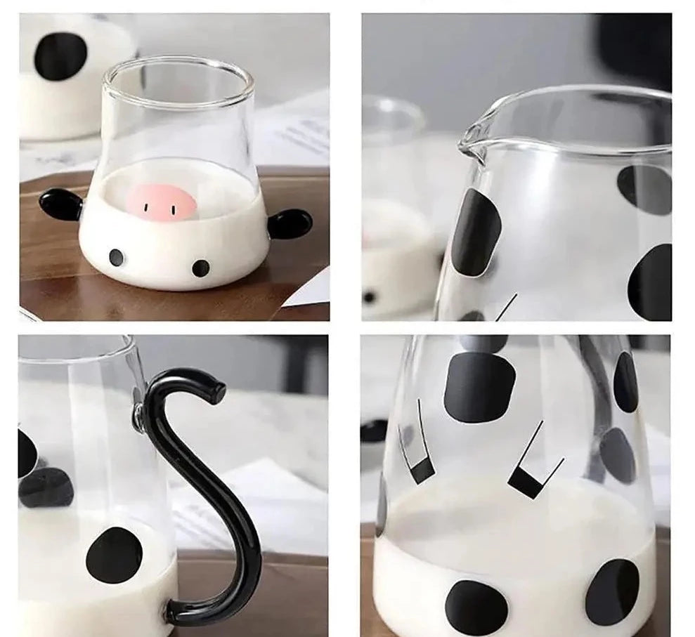 Cow Mom & Daughter Pitcher set