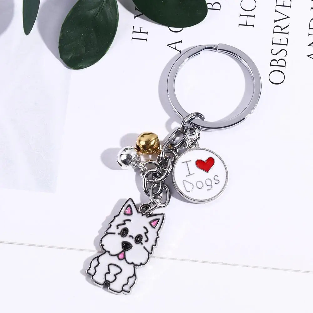 Mini Dog Keychains