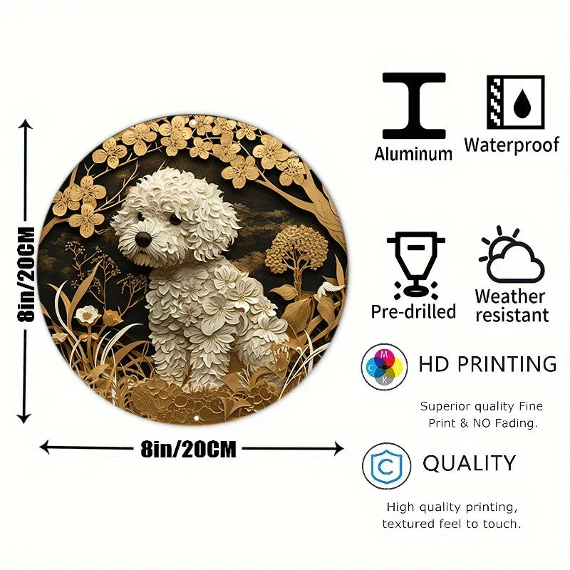 Realistic Havanese plaques