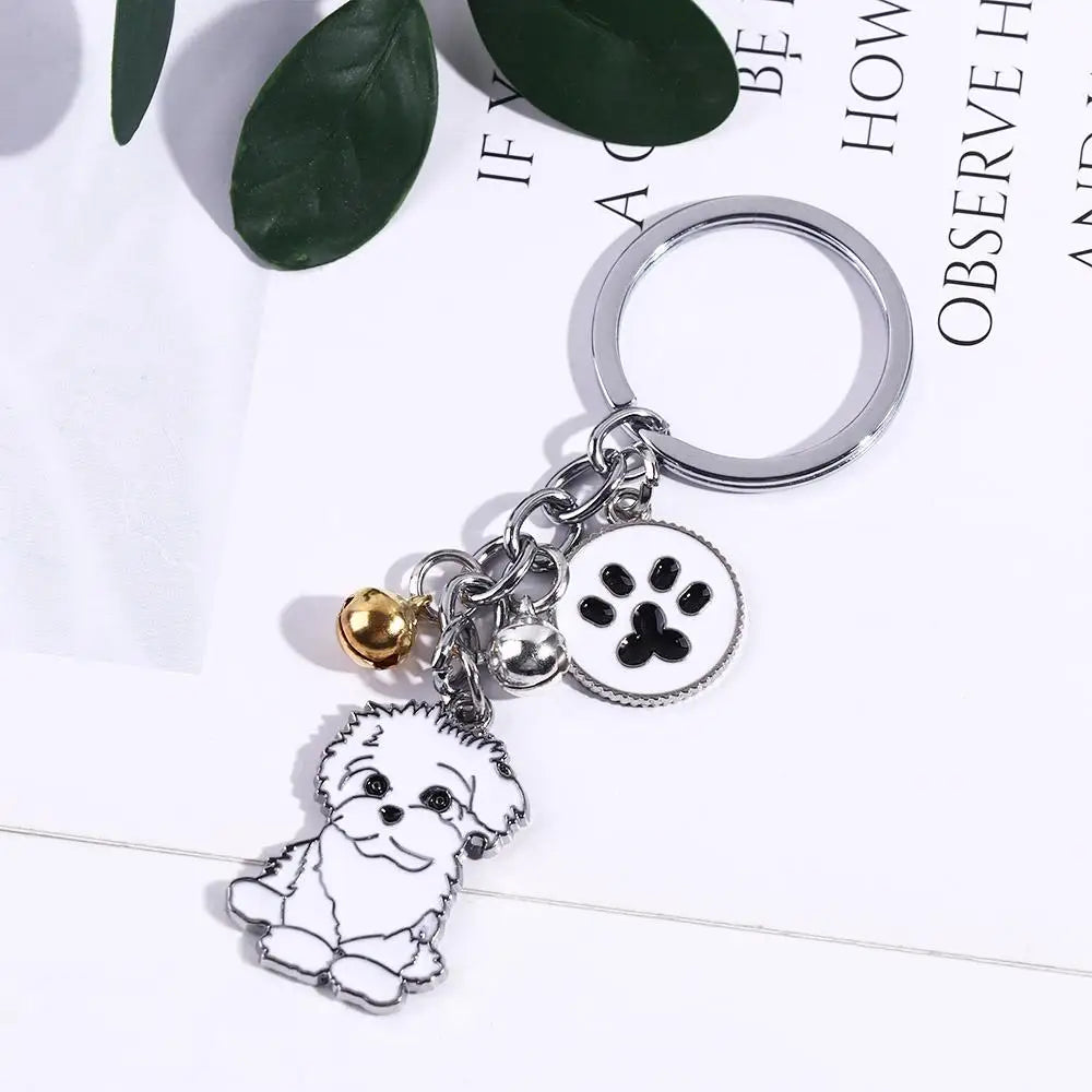 Mini Dog Keychains