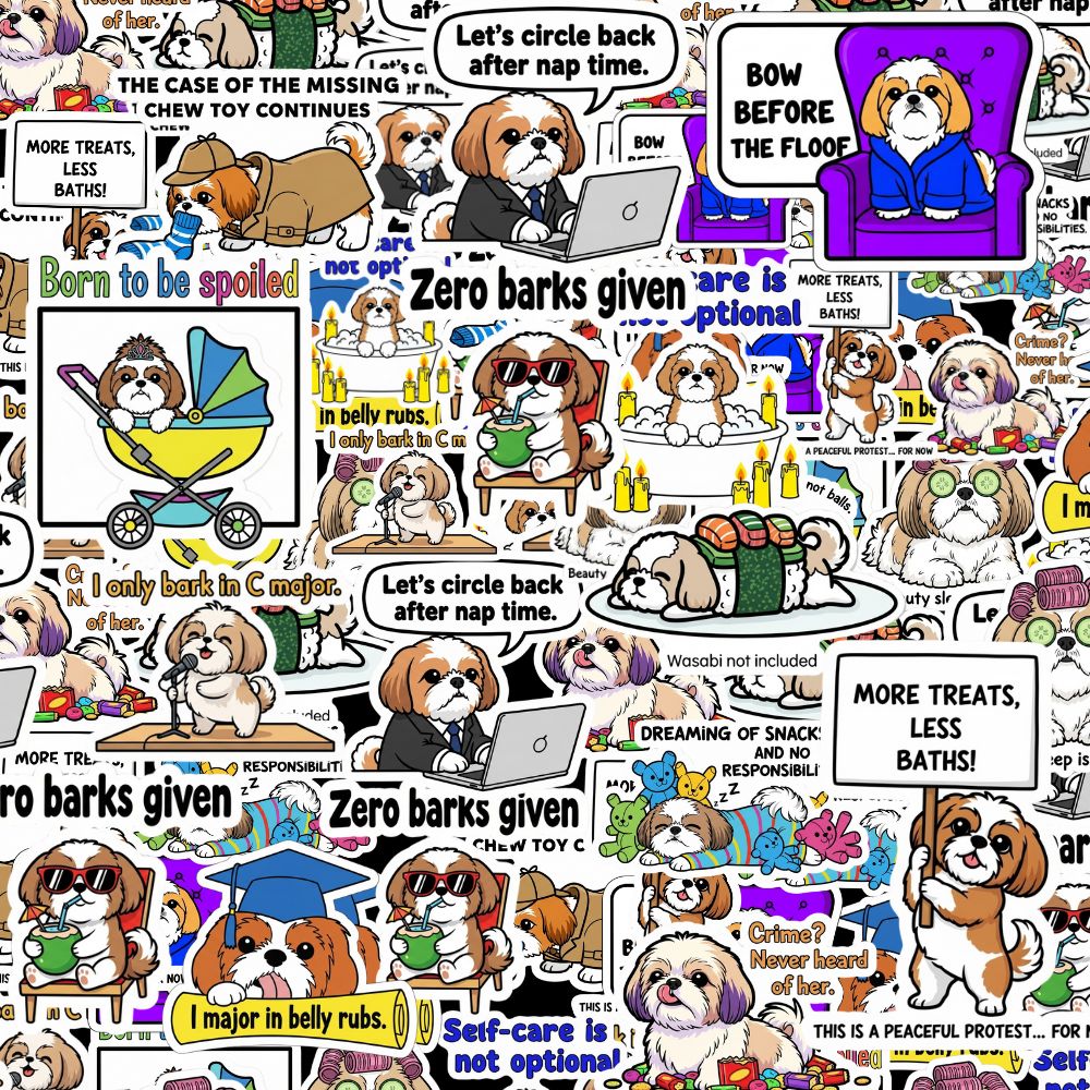 Havanese Sticker Pack by Style's Bug