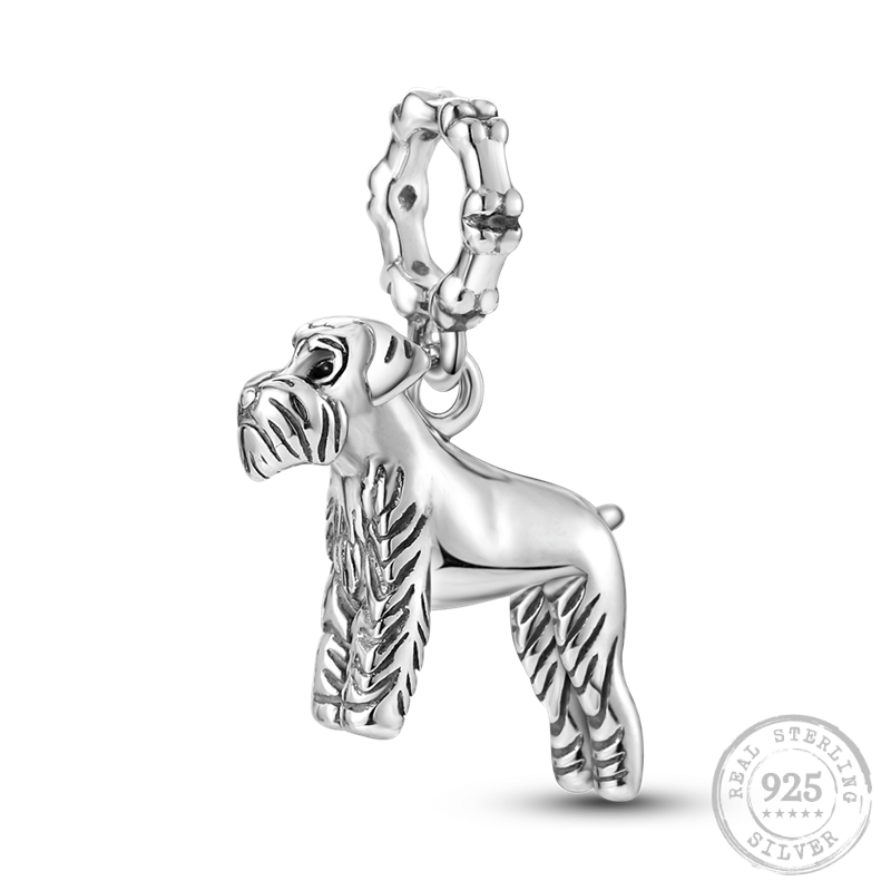 Schnauzer Realistic Pendants & Necklaces