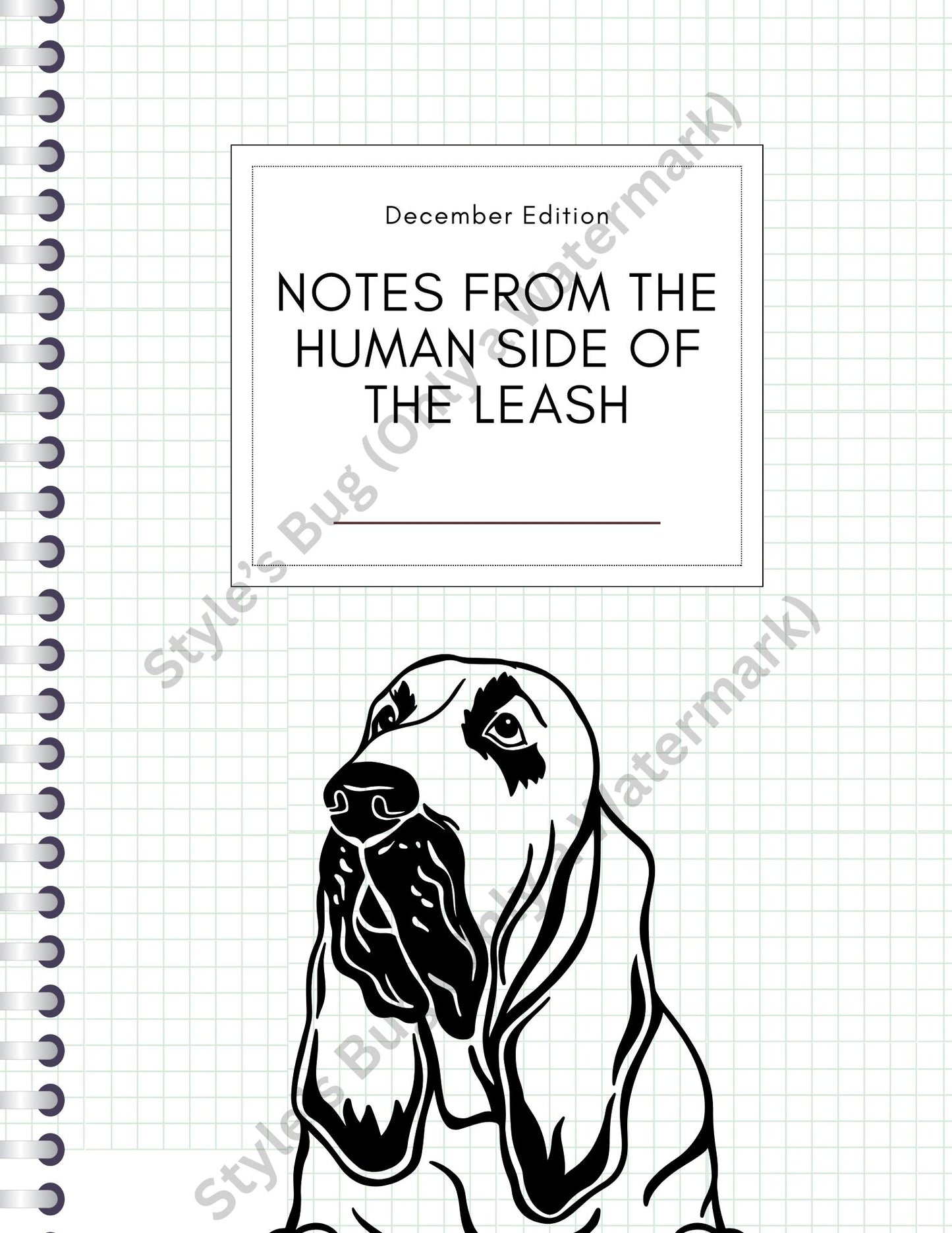 Bloodhound Hound Journals by Style's Bug