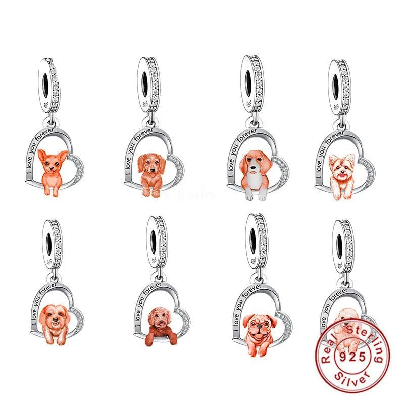 Coton de Tulear "I love you forever" Pendant