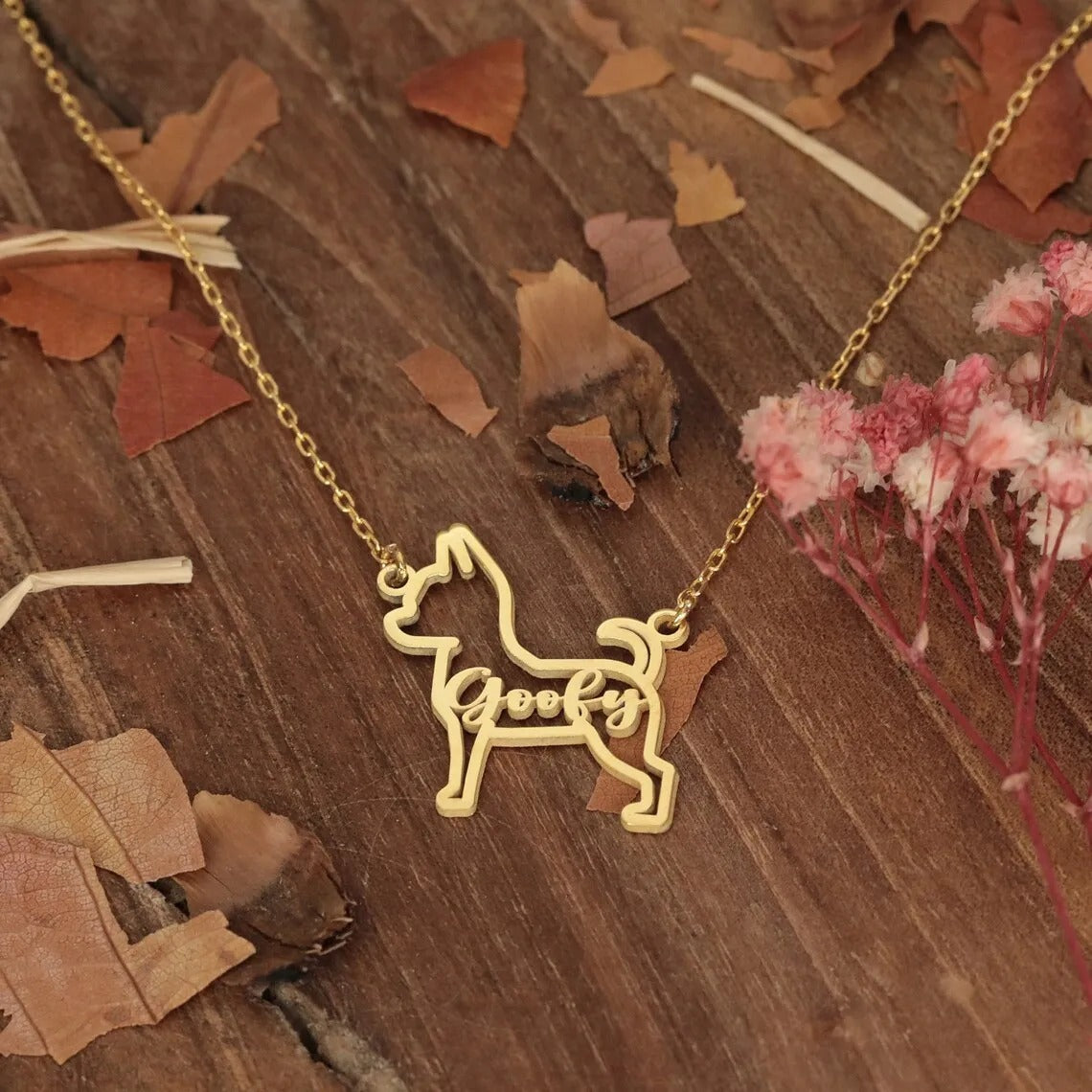 Custom Artistic Dog necklaces