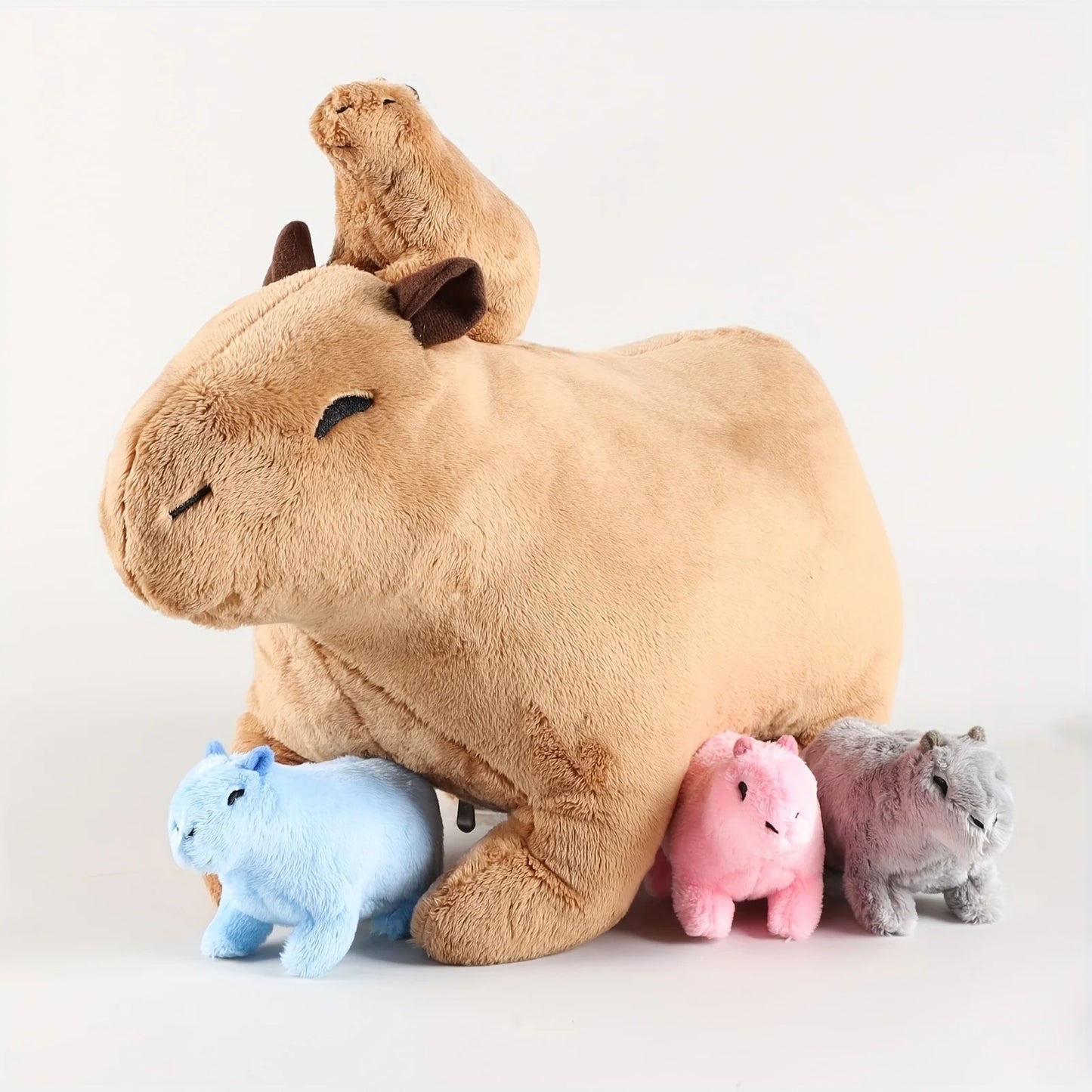 Capybara Family plushie set