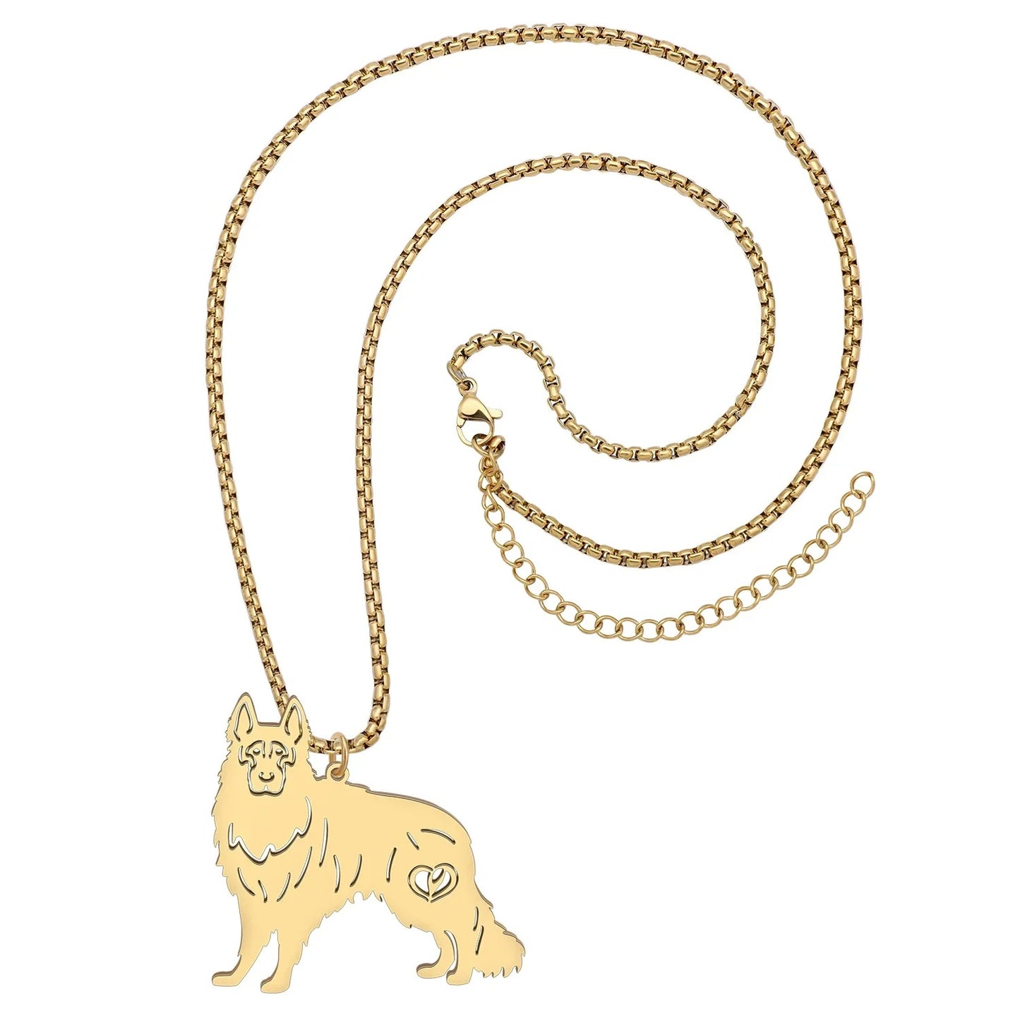 Standing German Shepherd Necklaces