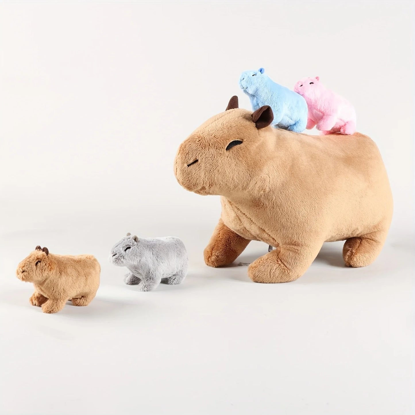 Capybara Family plushie set