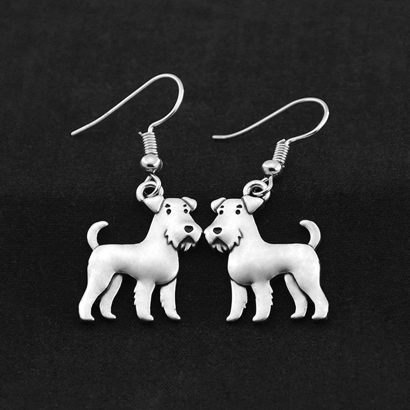 Vintage Irish Terrier Jewelry Set