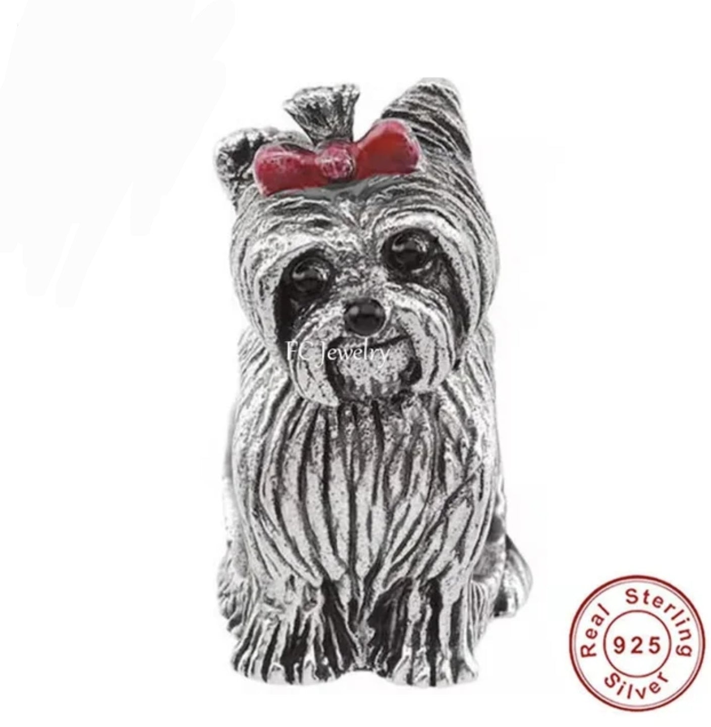Yorkie Dog Pendants