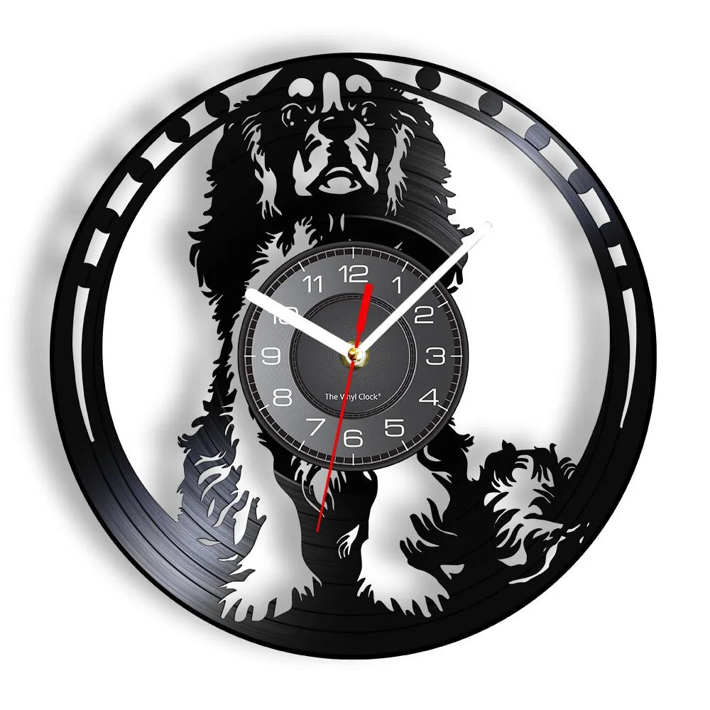 Realistic Dog Wall Clocks