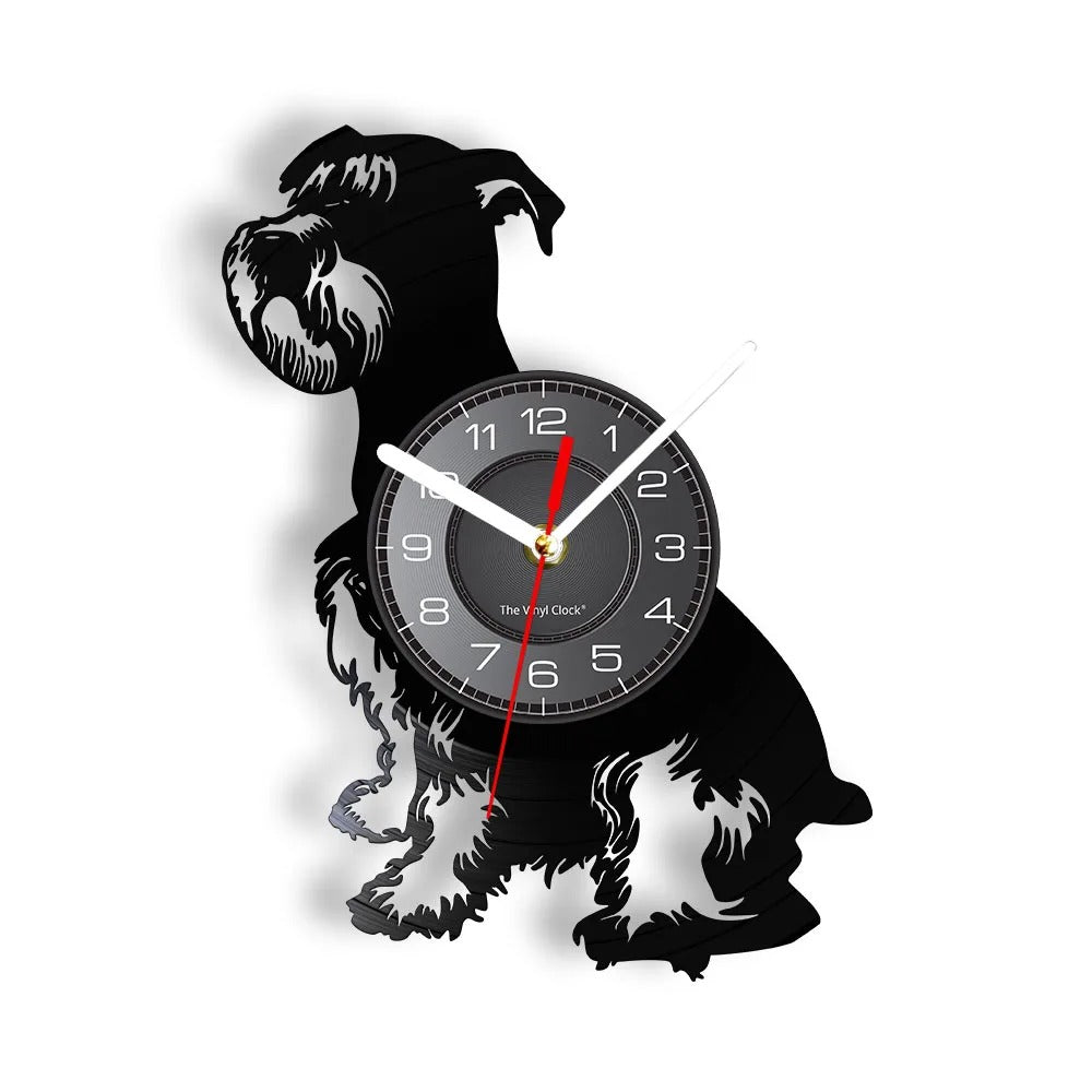 Realistic Dog Wall Clocks